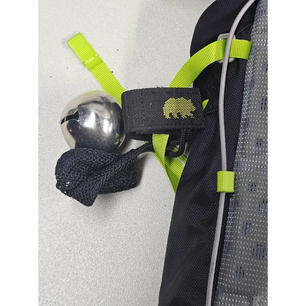 Bergans of Norway Rondane 18 Technical Backpack Black Neon Lime Green Hiking